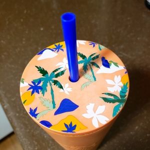 Starbucks Peach Tropical Tumbler